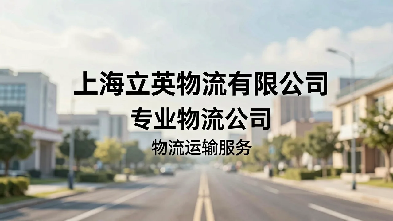 上海立英物流有限公司 主题配图